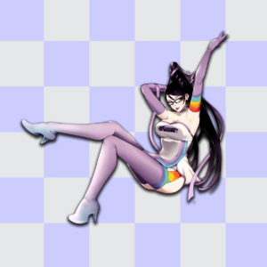 Racing Queen Bayonetta